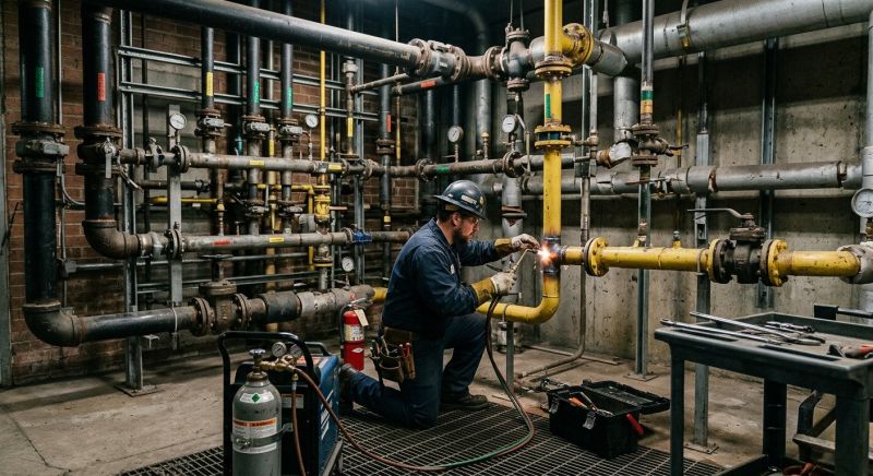 Commercial Gas Line Repair in Columbus, OH