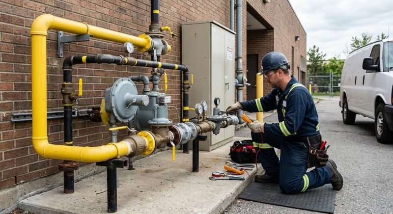 Commercial Gas Piping in Denver County, CO