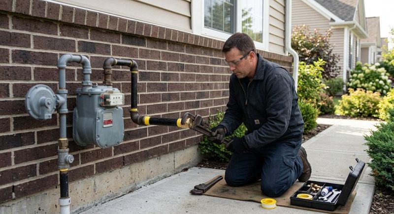 Gas Line Plumbing in Austin, TX