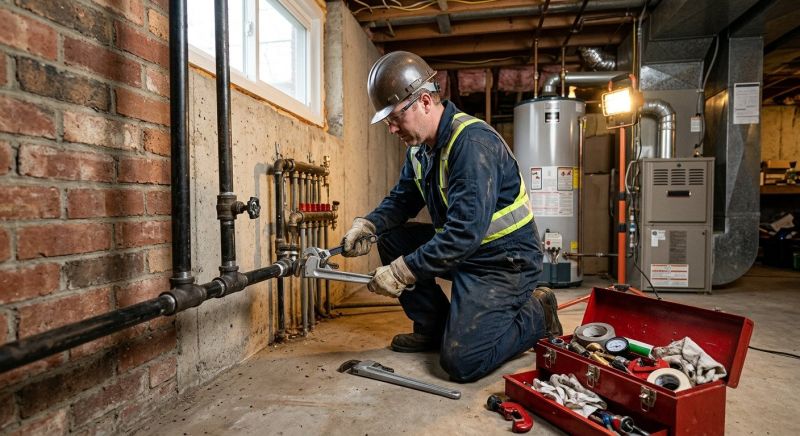 Gas Pipe Installation in Annapolis, MD