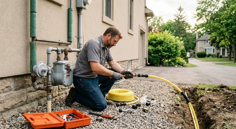 Home Gas Line Installation in Annapolis, MD