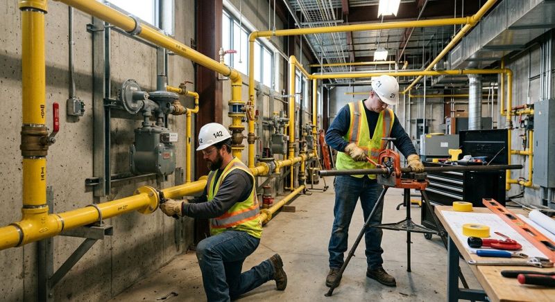 Commercial Gas Piping in Annapolis, MD