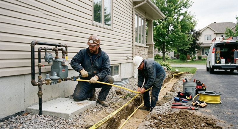Gas Line Plumbing in Columbus, OH